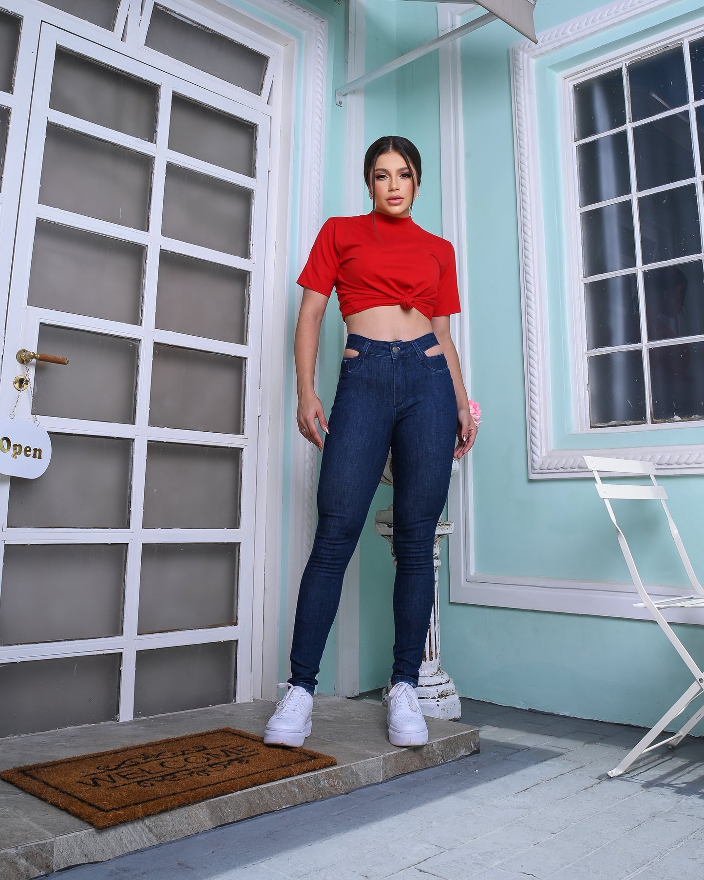 Calça Skinny
