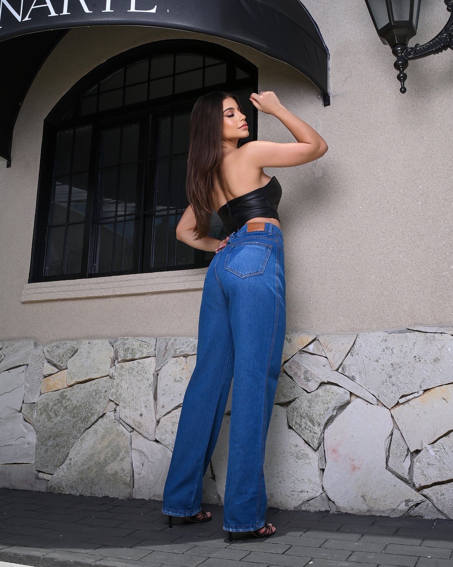 Calça Wide Leg