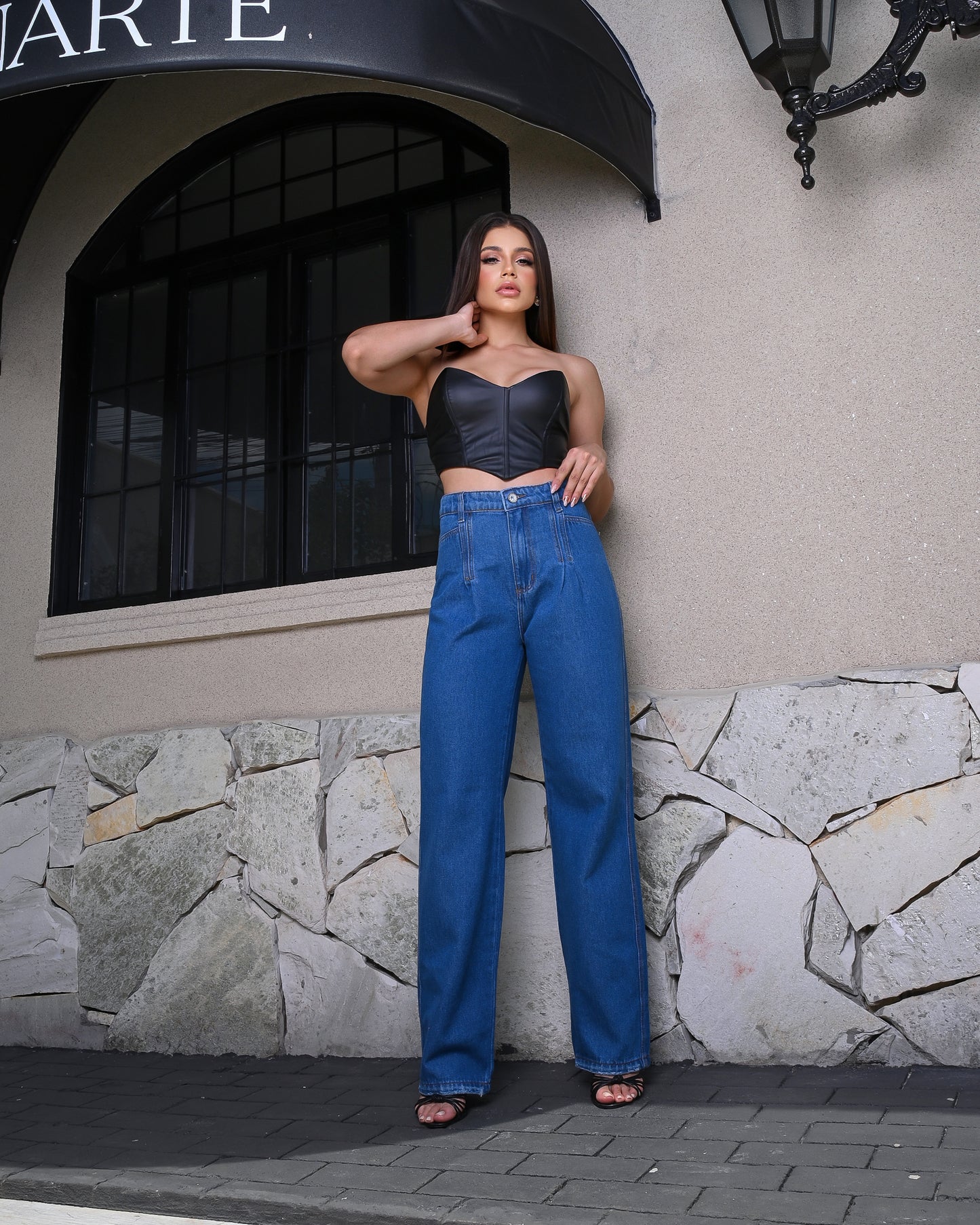 Calça Wide Leg