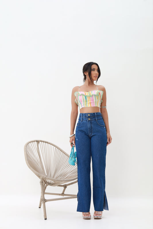 Calça Cós duplo